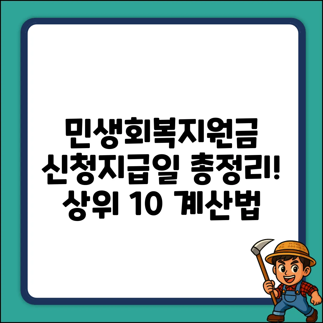 민생회복지원금: 신청, 지급일, 상위 10% 계산!
