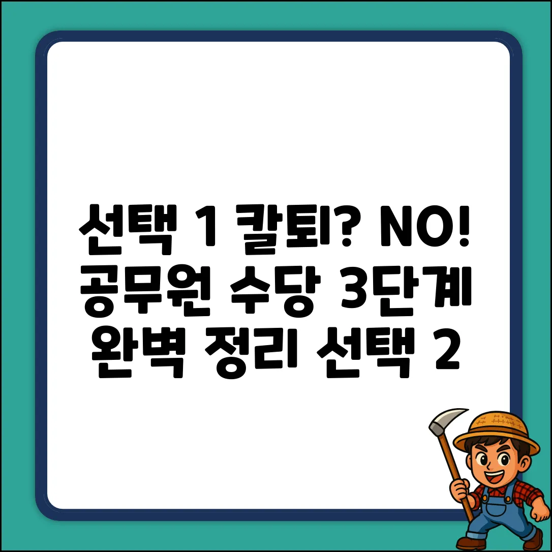 공무원 시간외 수당: 3단계 완벽 가이드