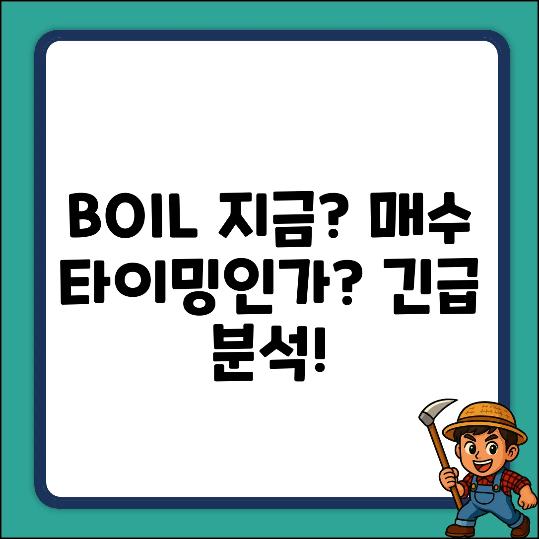 BOIL 주가, 지금이 매수 기회일까?