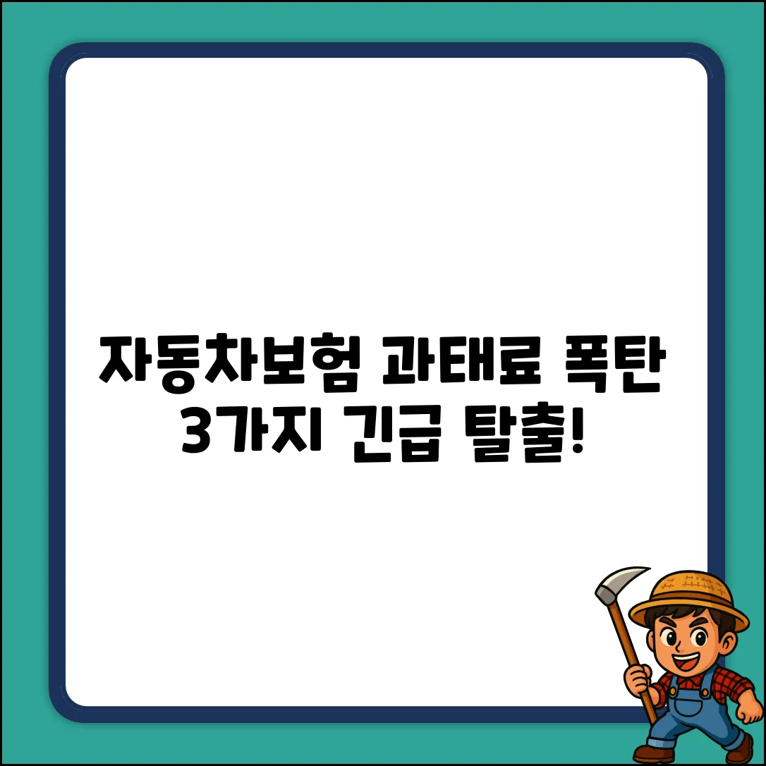 자동차보험 과태료, 피하는 3가지 방법